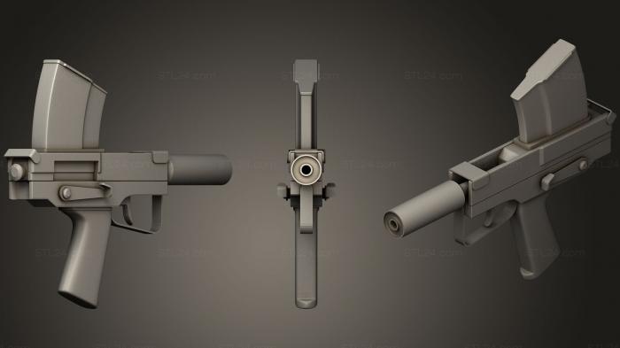Weapon (Guns 0417, WPN_0092) 3D models for cnc